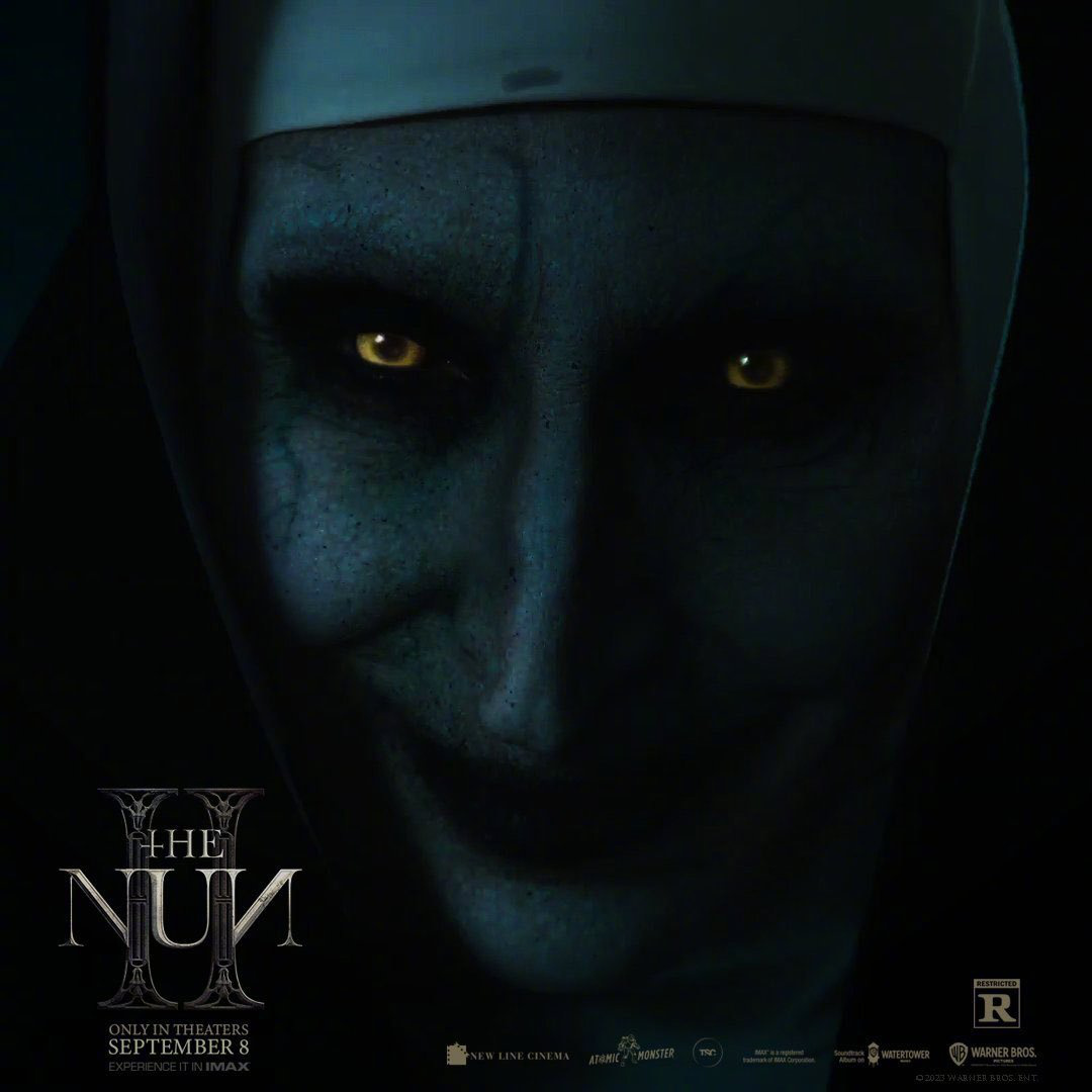 温子仁监制的电影《修女2》发布全新海报，北美上映日期定于9月8日！