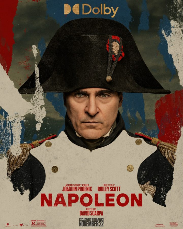 华金·菲尼克斯主演史诗电影《拿破仑》即将上映，杜比发布最新版海报