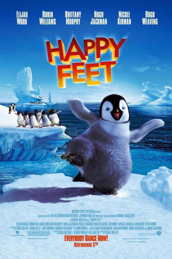 《快乐大脚》：见证帝企鹅成长！电影频道将于12.3播出