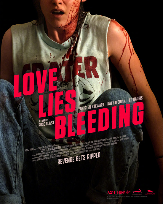 小K新作《血腥之爱》发布角色海报，呈现强烈的暴力和血腥感