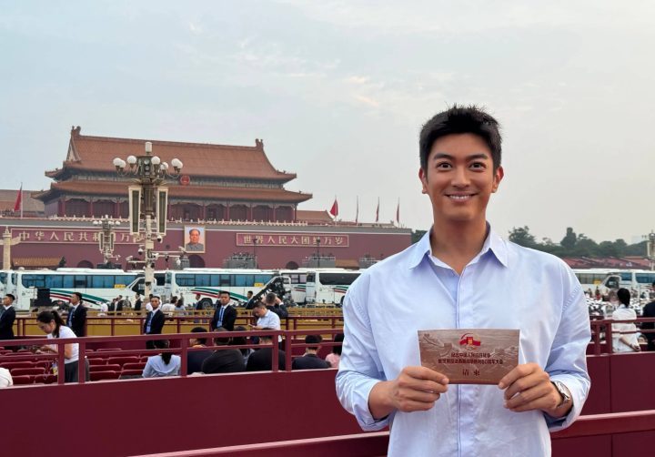 杜江亲历九三大阅兵：祝福祖国，万岁和平！-1