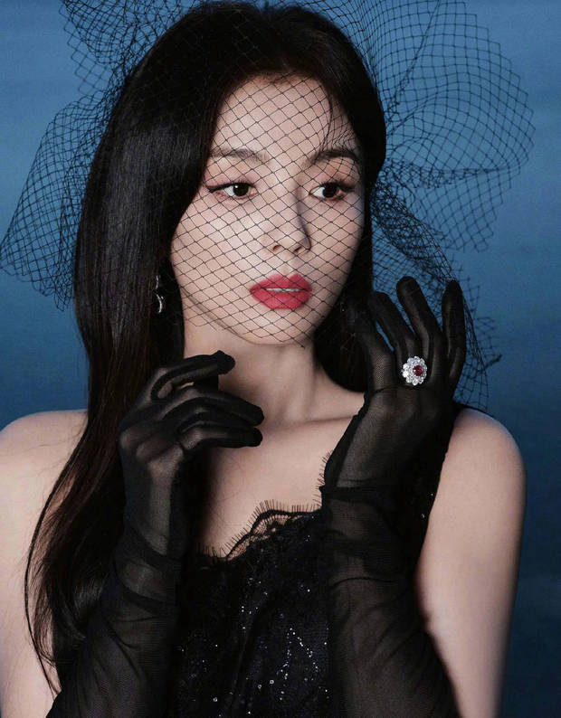 刘涛着黑裙,变身神秘画报女神-1 刘涛着黑裙,变身神秘画报女神-1