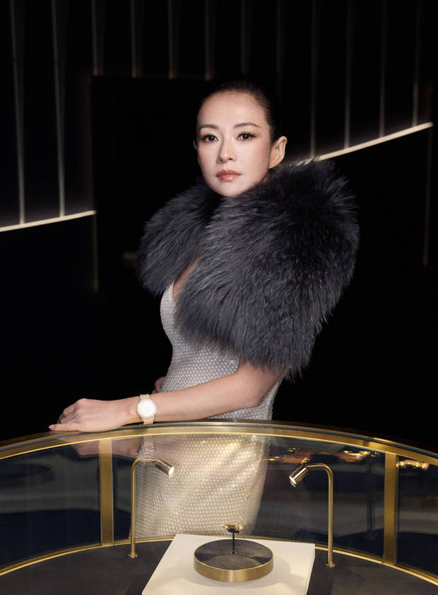 章子怡华贵亮相:皮草毛领搭配亮片裙-3 章子怡华贵亮相:皮草毛领搭配亮片裙-3